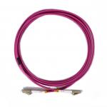 Multimode Duplex LC UPC To LC UPC OM4 Optic Fiber Patch Cord 3.0mm for sale