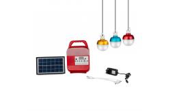 China OEM 3W*3PCS Solar Powered Emergency Light With Solar Charging supplier