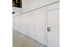 China Conference Room Activity Screen 65 mm Movable Partition Wall With Pass Door supplier