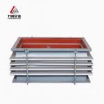 304 316L Stainless Steel Rectangular Square Metal Non-metal Skin Fan Soft Connection Flue Air Duct Compensator for sale
