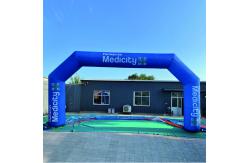 China Custom Printing Inflatable Finish Arch Outdoor Inflatable Entrance Arch supplier