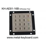 16 Keys 5VDC 4x4 Layout Access Control Keypad 81x81mm for sale