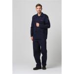 Dark Blue 350g cotton Molten Metal Flash Resistant Fire Retardant Work Clothes for sale