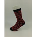 Black Knitted Children'S Cotton Socks , Breathable Anti Slip 100 White Cotton Socks for sale