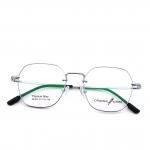 Cheap And Fine IP Plating B Titanium Frame Men Women Glasses 66363 for sale