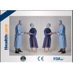 Single Use SBPP SMS Disposable Isolation Gowns With Long Sleeves for sale