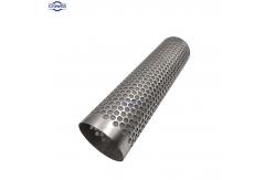 China Customized Stainless Steel Welded Screw Screen Wedge Wire Screen Johnson pipe supplier
