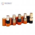 Spraying Aluminum Empty Lipstick Tube 3.8g Customized Color for sale