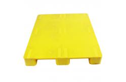 China Single Faced HDPE Pallets 1500kg Dynamic Load Plastic Stacking Pallets supplier