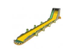 China Commercial Grade Danger Large Inflatable Water Slides With Pool supplier