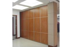 China Banquet Room Sound Proof Movable Partition Wall Wooden Materials Specification supplier