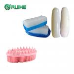 FDA Translucent HTV Silicone Rubber Cleaning Brush No Yellowing