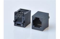 China 8p8c RJ45 Ethernet Connector 1x1 Ports Female RJ45 Jack Without Magnetics supplier