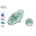 Light Weight Glass Disc Insulator , Corrosion Resistance Glass Power Line Insulators for sale
