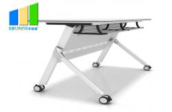 China School College Study Desks Training Room Stackable Tables With Castors supplier