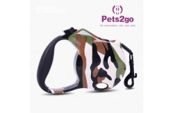China Chrome Plated 237g 3m Retractable Cord Dog Leash supplier