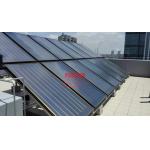 Blue Tech Flat Plate Solar Collector 2m² Black Chrome Thermal Heating Collector for sale