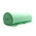 11-210mic Green Biodegradable Garbage Bags Compostable For Home Clean for sale