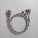 REF 2106381-001 GE Adult ECG Leadwire Set 5-Lead Snap AHA 74cm 29in for sale