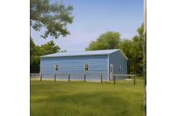 China Contemporary Steel Structure Warehouse Commercial Steel Building Workshop Garage supplier
