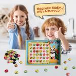Children Magnetic Sudoku Game Set For Kids Intelligence for sale