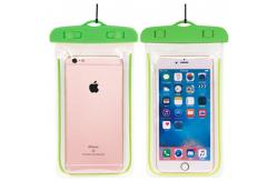 China Custom Plastic Pouches Packaging PVC Waterproof Phone Pouch Bag supplier