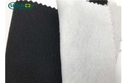 China Black Polyester Needle Punch Nonwoven Felt For Breast Canvas 100cm / 150cm Width supplier