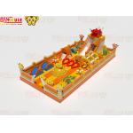 Inflatable Castle Bouncer With Obstacles Course Fun Park Playground for sale