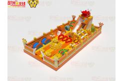 China Inflatable Castle Bouncer With Obstacles Course Fun Park Playground supplier