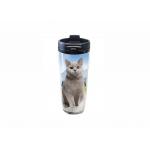 PET Plastic 3D Lenticular Cups with Offset Printing For Promotion