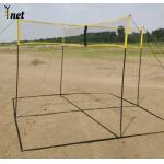 Volley ball net Plasti Trellis Netting Mesh Barrier Playground Safety Nets Soccer Indoor Green Golf for sale