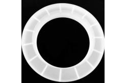 China White Customized Fused Quartz Ring With Density 6.91g/cm3 supplier