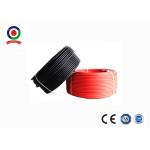 Weather Resistant Single Core Solar Cable , High Voltage Cable Low Space Requirement for sale