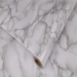 Stylish Moisture-Proof Self Adhesive Wallpaper Modern Marble Coating for Bathroom and Kitchen Walls for sale