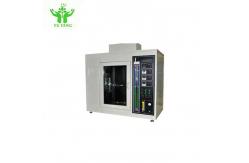 China Vertical 25mm Flammability Testing Equipment UL94 IEC707 For Plastic supplier