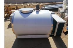 China Refrigeration Units Milk Cooling Tank Stainless Steel Electrical Control System supplier