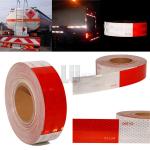 Prismatic White & Red DOT C2 Hi Vis Reflective Tape For Truck for sale