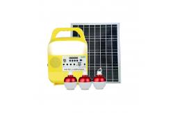 China 16W Solar Rechargeable Led Bulb Lights Portable Camping SRE-815A supplier