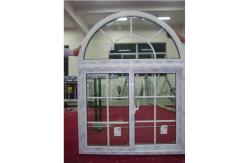 China customizable PVC Grill Sliding Window Tempered Glass Sliding Window For House supplier