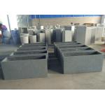 Matte Rectangle Fiber Clay Planter With Drainage Holes