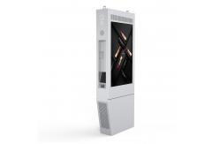 China Outdoor Sunlight Readable Touch Screen Totem Double Sided IP65 1080P 4K 2000nits supplier