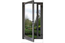 China 6063 -T Pvb2.28 Aluminium Doors With Wooden Finish Waterproof CE 12A supplier