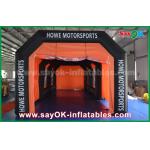 8 X 4m Big PVC Commercial Grade Inflatables Car Spray Booth For Waterproof for sale