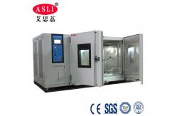 China Simulation Climate Control Drive Cold Room Climatic Test Environmental Humidity Walk In Chamber supplier