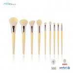 Plastic Handle 9PCS Cosmetic Makeup Brush For Concealer Eyeliner for sale