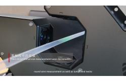 China Flat Wire Multi Axis Laser Micrometer Diameter Measuring Device High Speed supplier