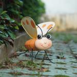 Decorative Metal Bee Garden Sculpture Art Rustproof Multiple Design