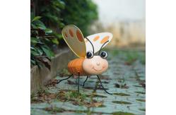 China Decorative Metal Bee Garden Sculpture Art Rustproof Multiple Design supplier