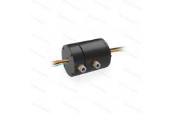 China Compact 2 Passage Rotary Union Joint 6 Circuits 2A Reliable Sealing supplier