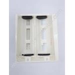 HeartStart XL+ Defibrillator Battery Compartment Battery Bin Capacitor Bin Plastic White